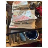 Lot Of Seed, Salt & Feed Sacks & Sacking Material