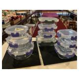 Quality Glass Storage Container W/Locking Lids