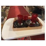 Mid Mod Ruby Crinkle Plus