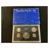 1972 U.S. Proof Set Mint Mark S