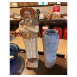 Southwestern Decor Vase & Decanter