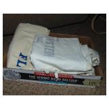 (2) Sugar Sacks & Apron Made From Sugar Sack