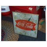 Vintage Coca-Cola Fishtale Wall clock