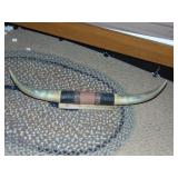 Set Of Mounted Longhorns