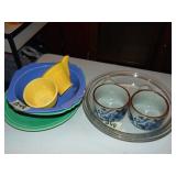 Lot of Fiesta, California Pottery, Plus