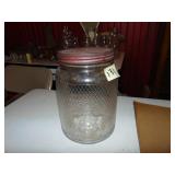 Gallon Size Old Judge Coffee Jar W/Original Lid