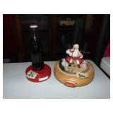 Two Coca-Cola Musical Figurines