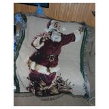 Coca Cola Santa Throw