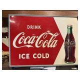 Metal Coca Cola Sign