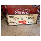 Retro Coca Cola  Concessions Sign
