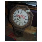 Battery op. Coca-Cola Clock