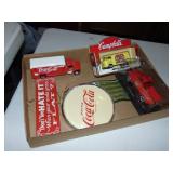Flat Of Coca Cola Collectibles