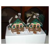 Dept. 56 Snow Village Fishermans Cabins