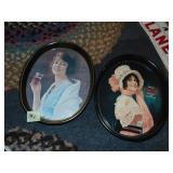 (2) Coca Cola Trays