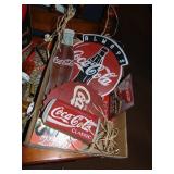 Flat Full Of Folk Art Painted Coca Cola Signs