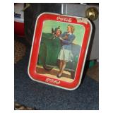 Original1942 Roadster Girl Coca-Cola Tray