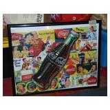 Framed Coca Cola Puzzle
