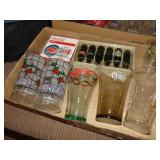 Flat full of Coca Cola Tumblers & Collectibles