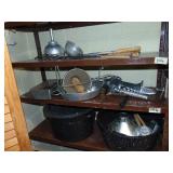 (3) Shelves Full Of Canning Supplies Plus