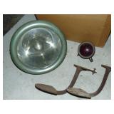 Box Of Antique Model A? Head Lights & Cowl Lights