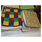 (2) Stacks Of Quality Quilting Material