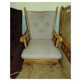 Oak Type Swivel Rocker