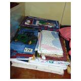(2) Stacks Of Quilting, Sewing, Crafts Material
