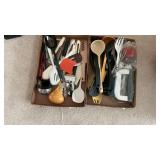 (2) Flats Of Cooking Utensils