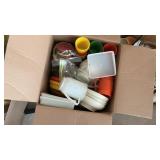 Box Of Retro Made In USA Tupperware