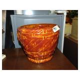 Large Mod Style Ceramic Flower Urn