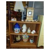 Book Shelf Full Of Misc. Decor