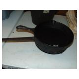 (2) Cast Iron Skillets