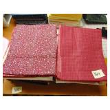 (2) Stacks Of Quality Super Clean Quilting Fabric