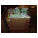Very Large Box Of Kitchen & Bath Towels
