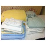 Large Lot of Super Clean Bedding & Pillows