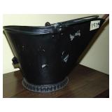 Metal Coal Bucket & Coal Shovel