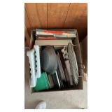 Large Box Full Of Misc. Bakeware Plus