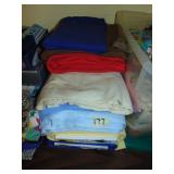 Bolts & Stacks Of Quilting Flannel