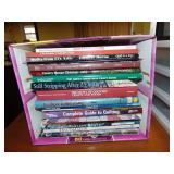 Box Full Of Crafting, Quilting & Sewing Books