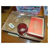 Antique Prints, Red Lantern Globe, Cigar Box Plus