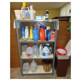 Shelf Full Of laundry & Cleaning Supplies, Plus
