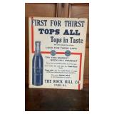 1938 Rock Hill Paris IL. Advertising Poster