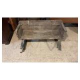 Primitive Buck Board Wagon Seat