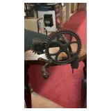Primitive Cast Metal Fruit Peeler