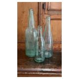(3) Terrehaute IN. Vintage Bottles