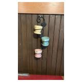 (3) Vintage/Retro McCoy Pottery Flower Pots