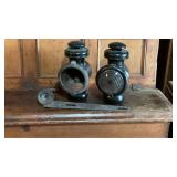 Ford Model T Kerosene Lights & Lic. Bracket