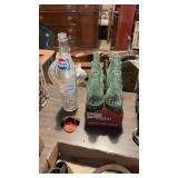 Retro Coca Cola Crate, Metal Opener, Pepsi Bottle