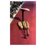 Primitive Cobblers Tool & Wooden Shoe Stretchers