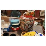 Containers Full Of Vintage Sewing Misc.